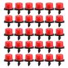 Agricultural Adjustable 8-Hole Micro Drip Irrigation Sprinkler for Fruit Trees with Red Cap