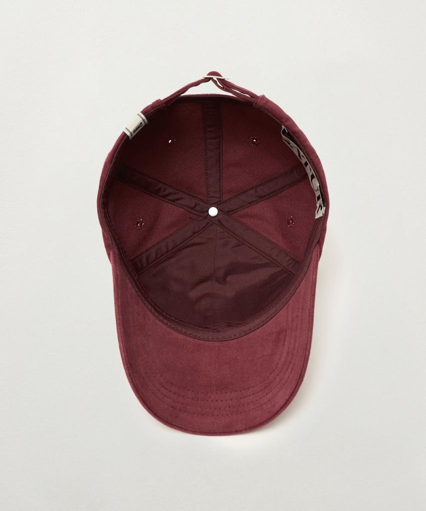 Seteo Lauren Apero Small Logo Ball Cap Burgundy