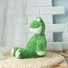 36cm Furry Green Frog Doll Stuffed Animal Cute Smiling Frog Plush Toy Sleeping Plushies Holiday Brithday Appease Gifts For Girl