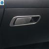 Edelstahl Silber Auto Handschuhfach Paillette / Hinterer Luftauslass / Türschalen Panel Zubehör Abdeckung Zierleiste für MG 5 MG5