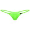 Mens Low Rise Thong Underwear Solid Color Elastic Waistband G String Soft Stretch Fabric for Daily Comfort Fit