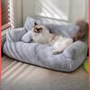Cat Sofa All-season Cat Bed Large-sized Washable Dog Bed Pet Bed Pad Comfortable and Secure Plush Sofa Lace-covered Tatami Mat