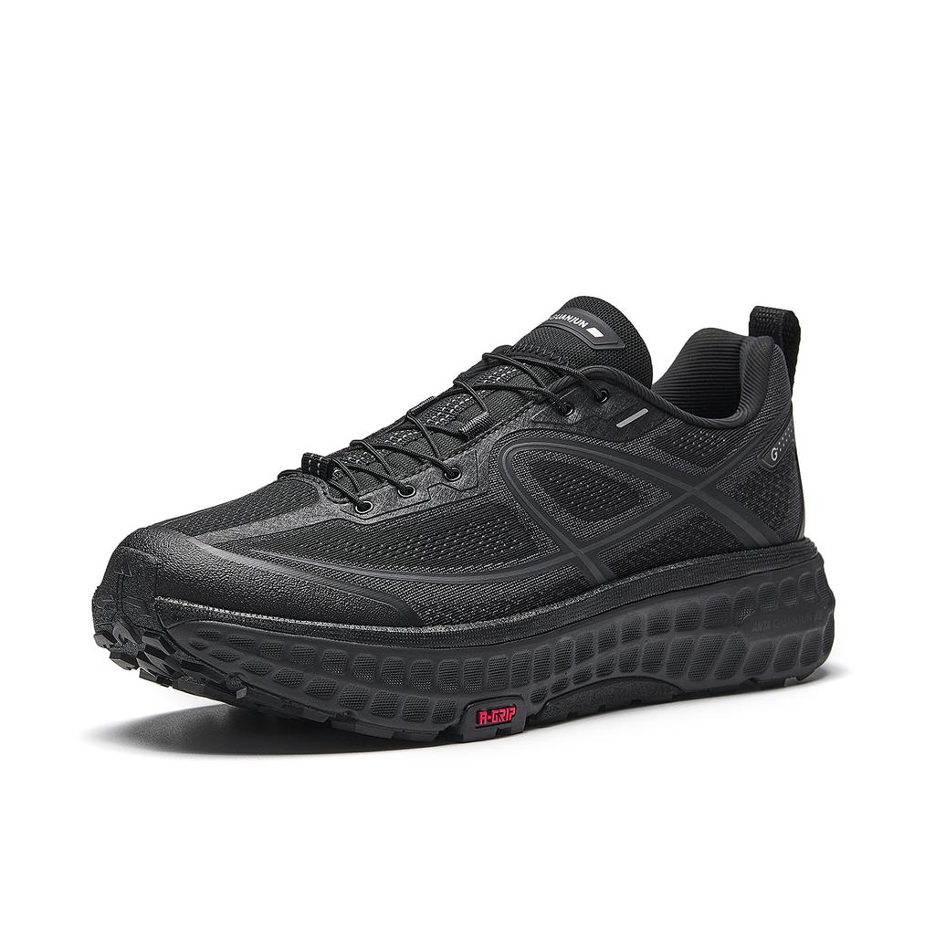 Anta Champion Running Shoes 2026 Spring Men Running Shoes Black Gray 112615534A-1