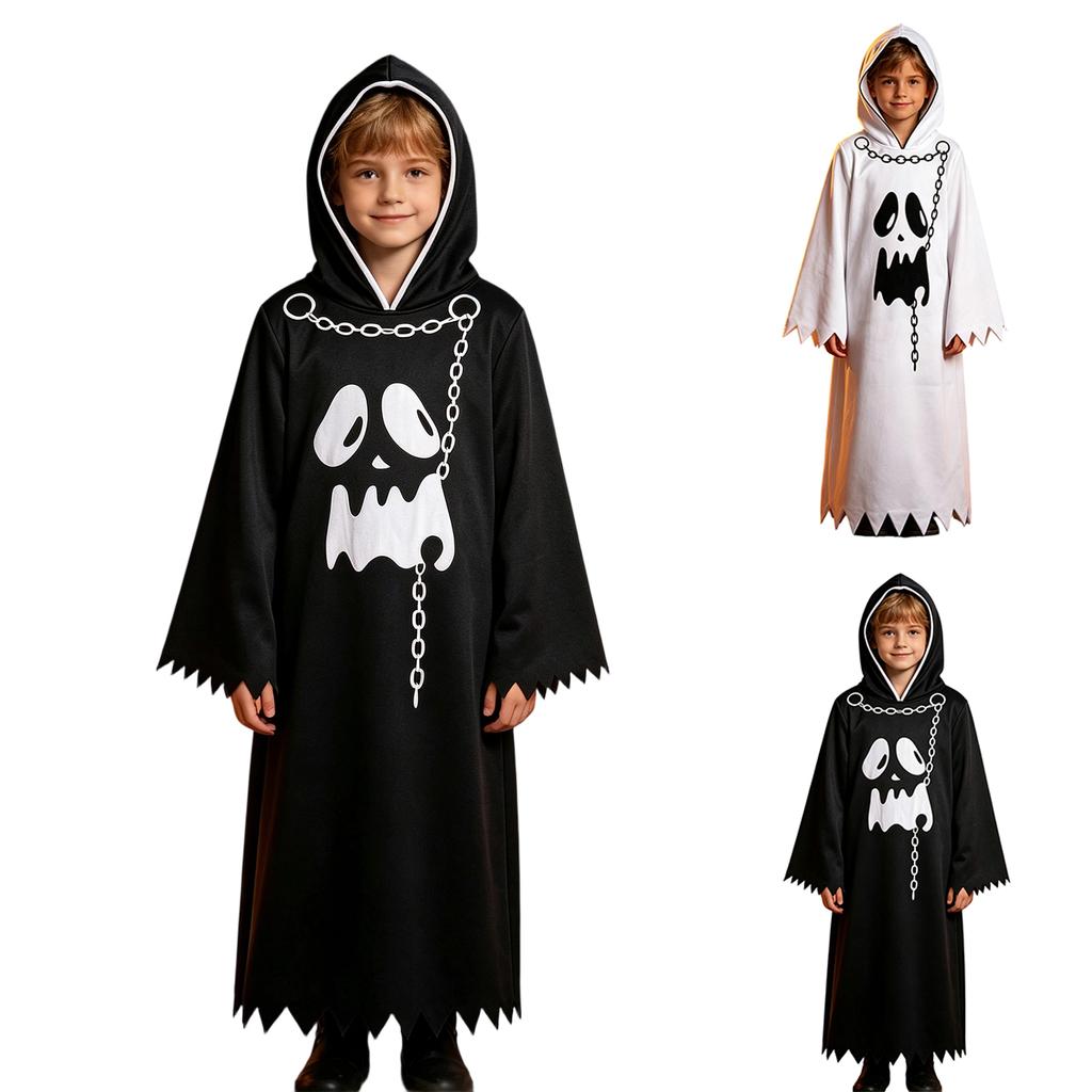 Kids Cape Halloween Party Costume Dress-Up Outfit Non-Glowing