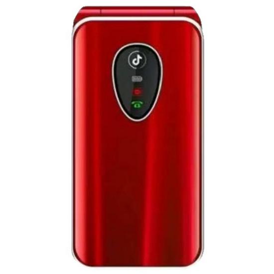 4G Flip Phone for Seniors with Large Font & Loud Volume - Compatible with Unicom, Telecom, and Radio Networks