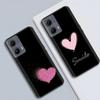 Silicone Casing For Motorola Edge 2024 Case Lovely Cartoon Soft TPU Black Cover For Moto Edge 2024 6.6" Shockproof Fundas Capa