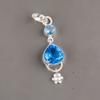 Tanzanite Gemstone 925 Sterling Silver Jewelry Handcrafted Pendant 2.00" For Her PP-5-4