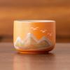 De'ou Xingguang Distant Mountain Ceramic Tea Tasting Cup