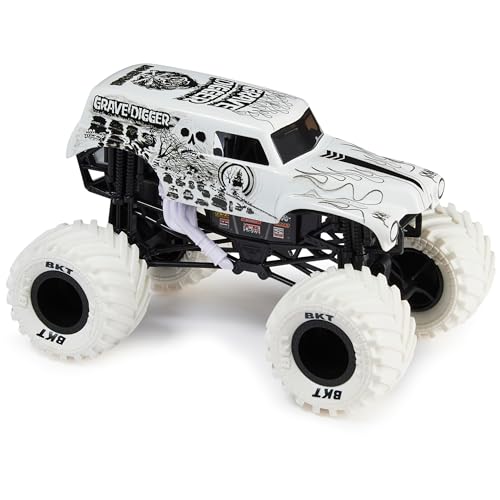 Monster Jam, Caminhão Monstro Oficial Grave Digger, Veículo Colecionável Diecast, 1:Escala 24