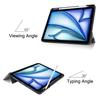 For iPad Air 11 (2025)/(2024) Tablet Case Pattern Printing Tri-Fold Stand Leather + TPU Cover with Pen Holder