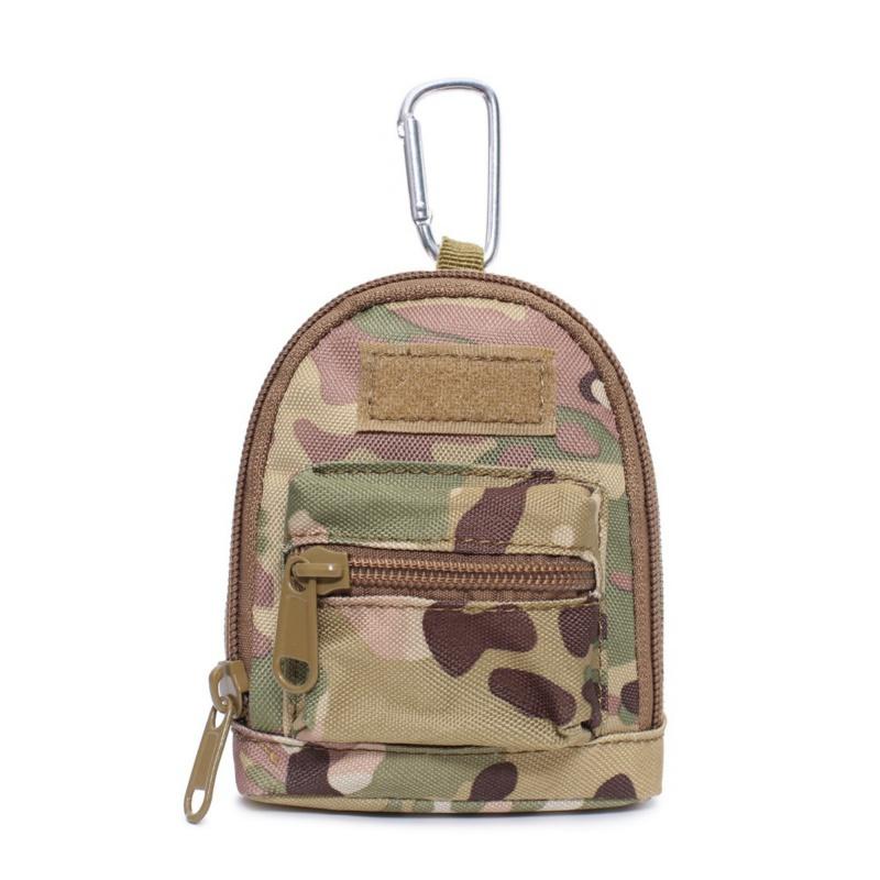 Étui à clés portable pour sports de plein air, porte-monnaie, sac à fermeture éclair, sac multifonctionnel