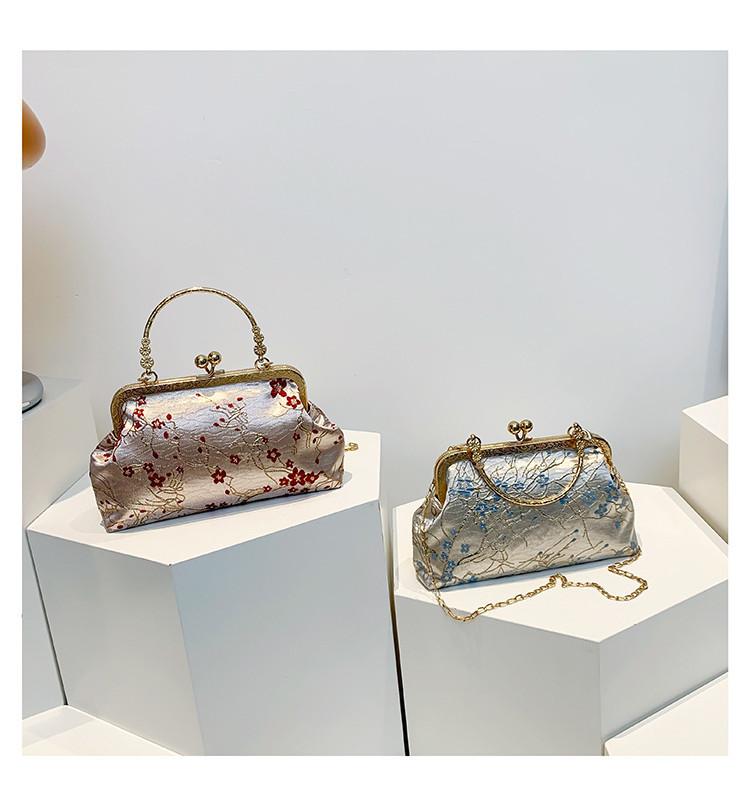 Stylish Street Style Bag 2024 Spring New Limited Edition Evening Bag Vintage Simple Casual Handbag Single Shoulder Crossbody Bag