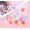 Earrings Silicone Molds Crafting Tools Silicone Pendant Moulds Keychain Mold Perfect Gift for Jewelry Making Enthusiasts