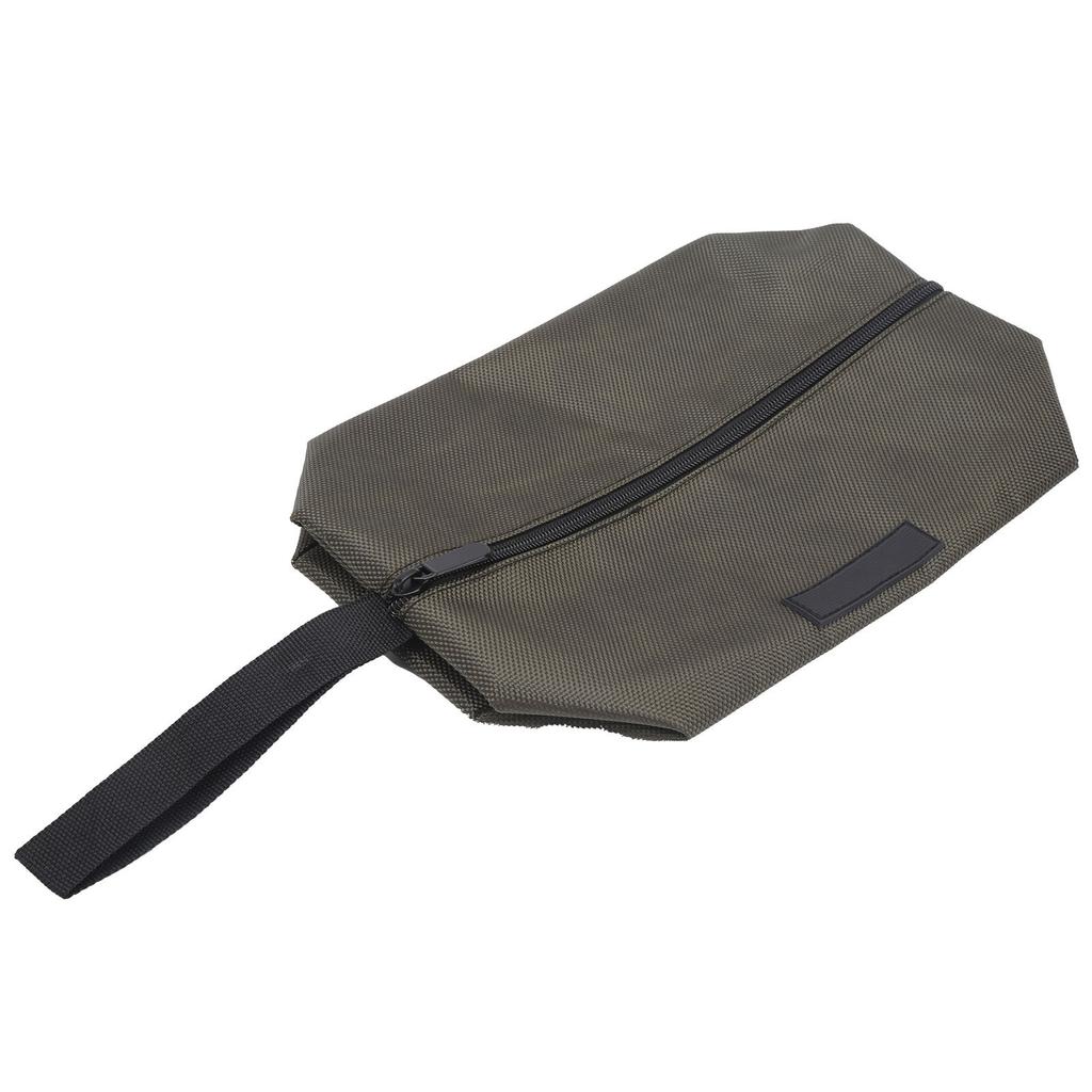 Tool Bag MultiPurpose Thick Electrician Portable Waterproof 1680D Oxford Cloth L(Red )