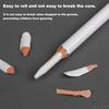 White Charcoal Pencils Set, Sketch Highlight White Pencils for Drawing, Sketching, Shading, Blending, Chalk Pencils for Artists