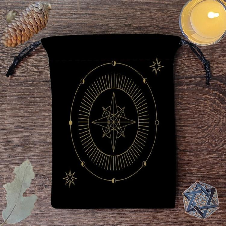 Divinations Tarots Bag Board Game Mini Jewelry Packagings Storage Pouch Gift Bag