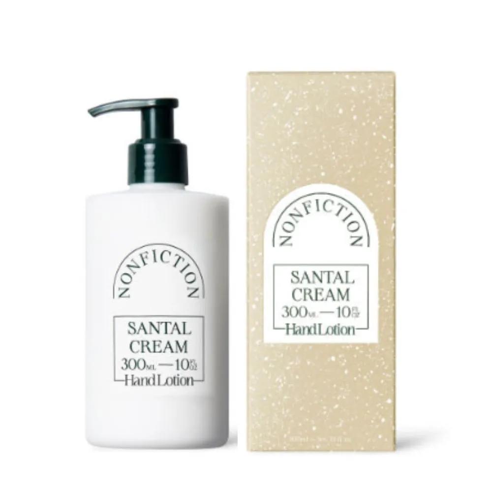 NONFICTION Scented Santal Cream Hand Lotion Recommended for Offices 300ml