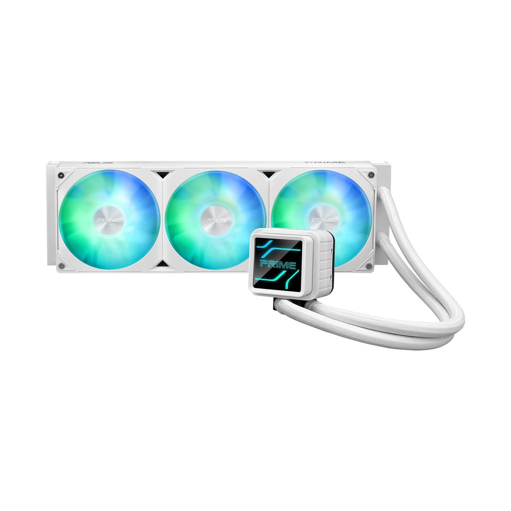 ASUS PRIME LC 360 ARGB White Edition 360mm AIO Water Cooling CPU Cooler Japanese Retailer All-in-One (Official Product)