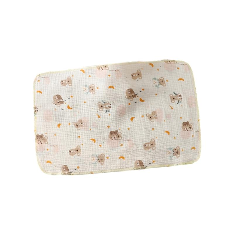 

Soft & Quick Drying Baby Washcloth Absorbent Infant Gauze Towel Burp Cloth Perfect for Bath Time Feeding Diaper Changes