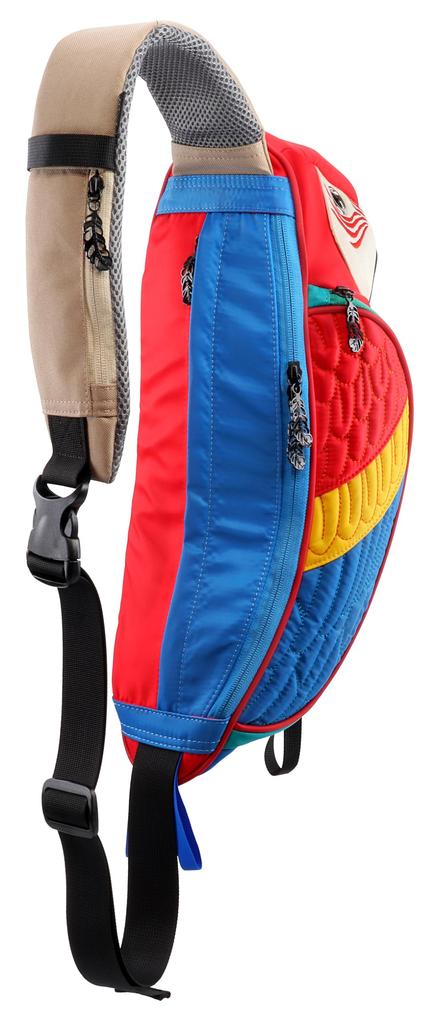 Parrot Sling Bag [Morn Creations] PR-129 (RED/BLU)