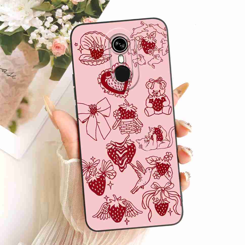 Luxury For Itel A33 5.0" Case Fashion Painted Flowers Silicone Back Cover Coque For ITEL A 33 a33 Full Protection Phone Shell