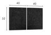 Glass Stovetop Protector 2x40x52 Slate