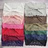 Solid Color Elastic Headband Hollow Out Wide Headbands Fashion Women's Hairband  Hair Accessories