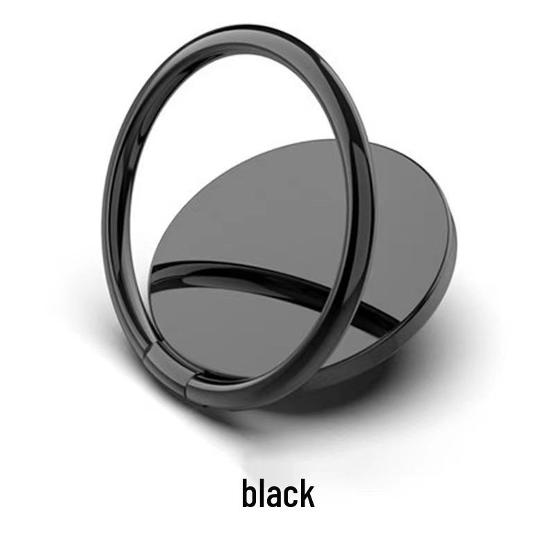 Creative Metal Phone Ring Stand - Anti-Drop, Multifunctional