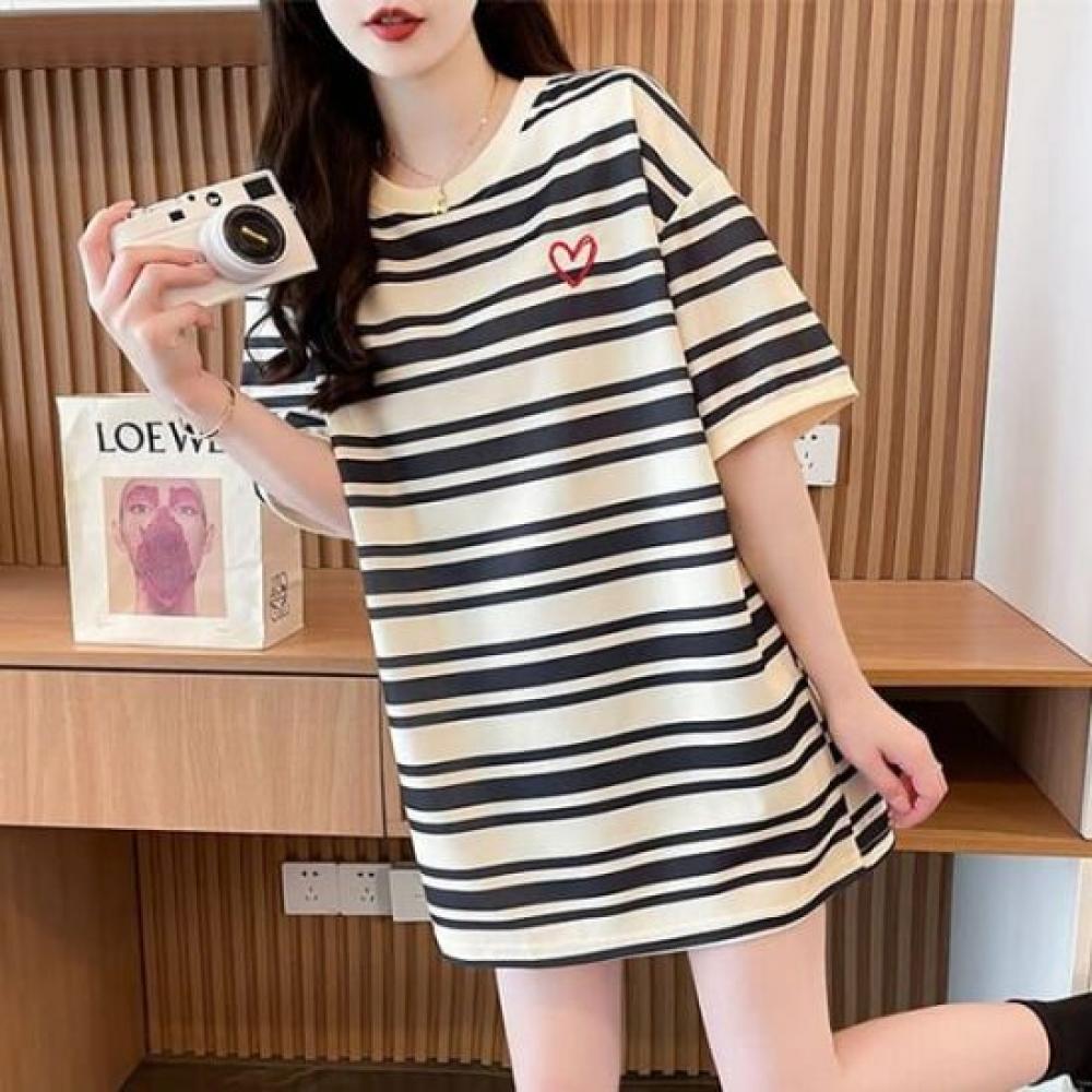 Navava Women HearT Loose FiT T shirT nT2489