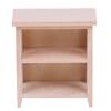 1/12 Dollhouse Miniature Unpainted Lockers Storage Rack Model Diy Accessories