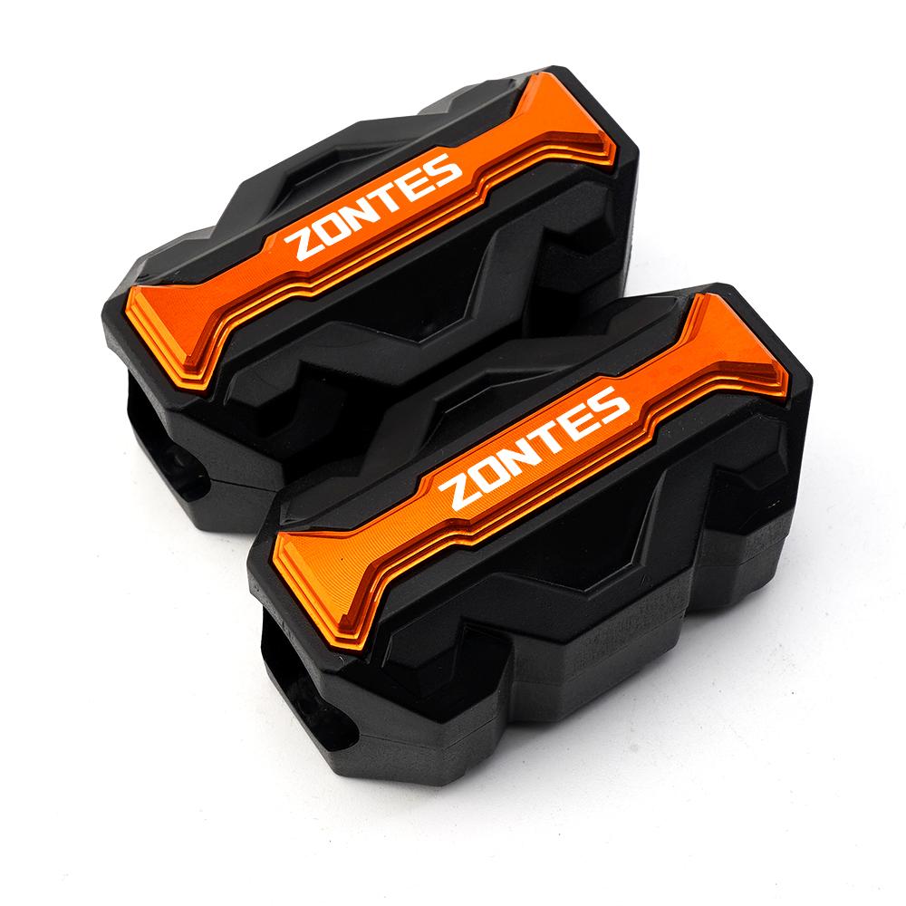 Для мотоциклов Zontes 368G 368E 350E 703RR /F/T ZT125 G1 310V ZT 125U ZT250R 310V/X/T/R защита рамы двигателя бамперный блок