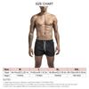 Men Beach Shorts Quick Dry Summer Breathable Polyester Men Swimming Shorts with Drawstring for Outdoor Sports Black M