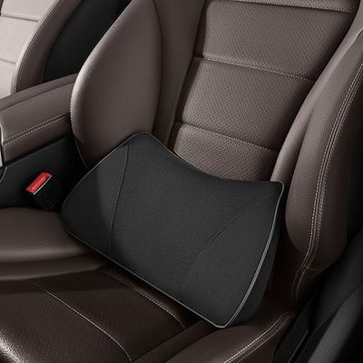 Brandneuer Autositz-Booster, universelles Fahrer-Memory-Foam-Lendenkissen, Wildleder-Sitzhöhen-Schrägkissen