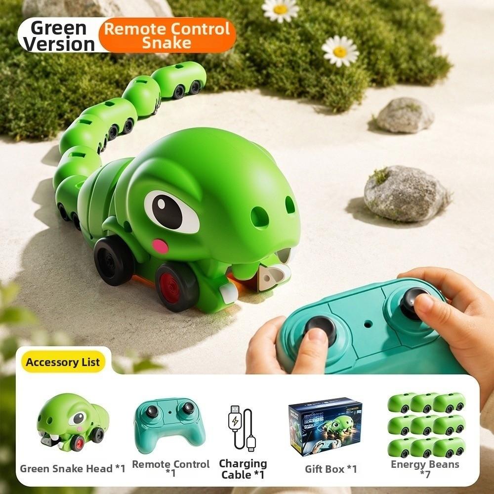 Sound and Light Magnetic Snake Game Toy Remote Control Competitive Snake Game Indoor Family Games