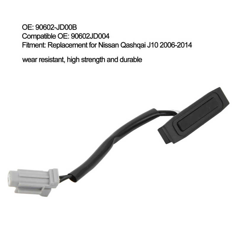 90602‑JD00B Comutator de eliberare a portbagajului Durabil pentru accesorii auto de schimb pentru Nissan Qashqai J10