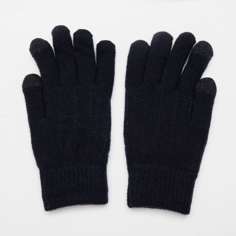 Gants en maille mélangée Homme MANOUKIAN
