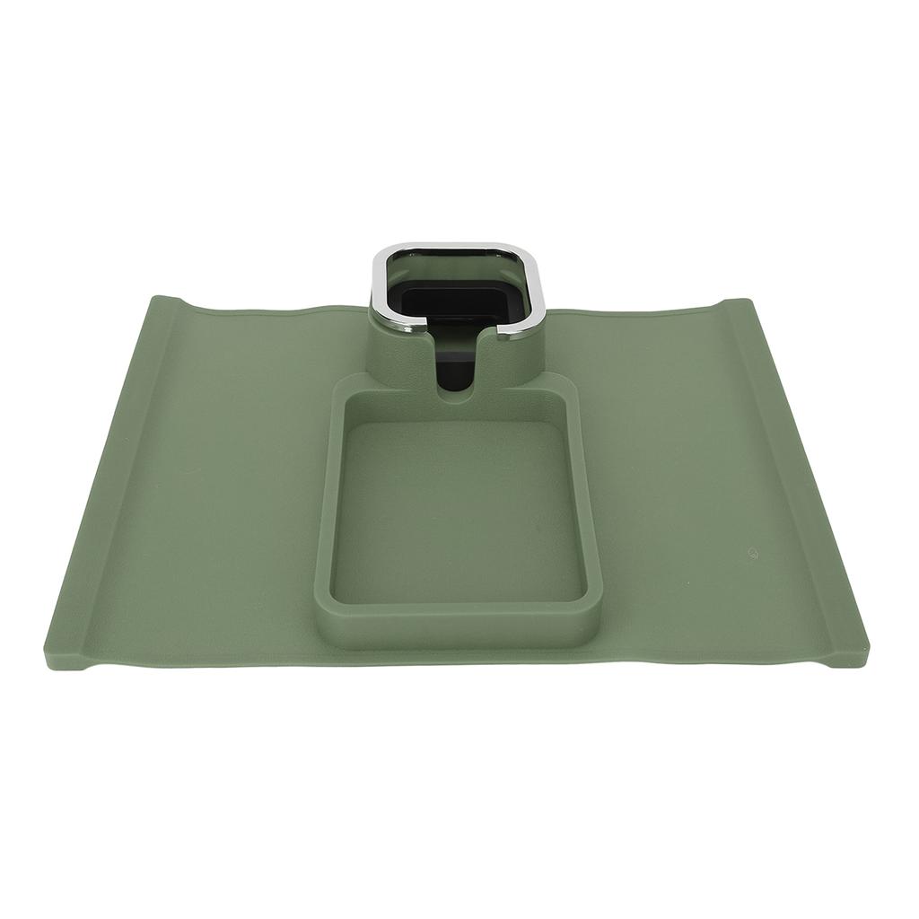 Couch Cup Holder Tray Ergonomic Multifunction Silicone Sofa Arm Cup Holder with Nonslip Base Sofa