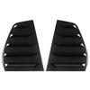 EIN Paar Hinten Fenster Lamellen Fensterläden Für Volkswagen Golf 6 MK6 2010 2011 2012 2013 2014 Seite Vent Trim