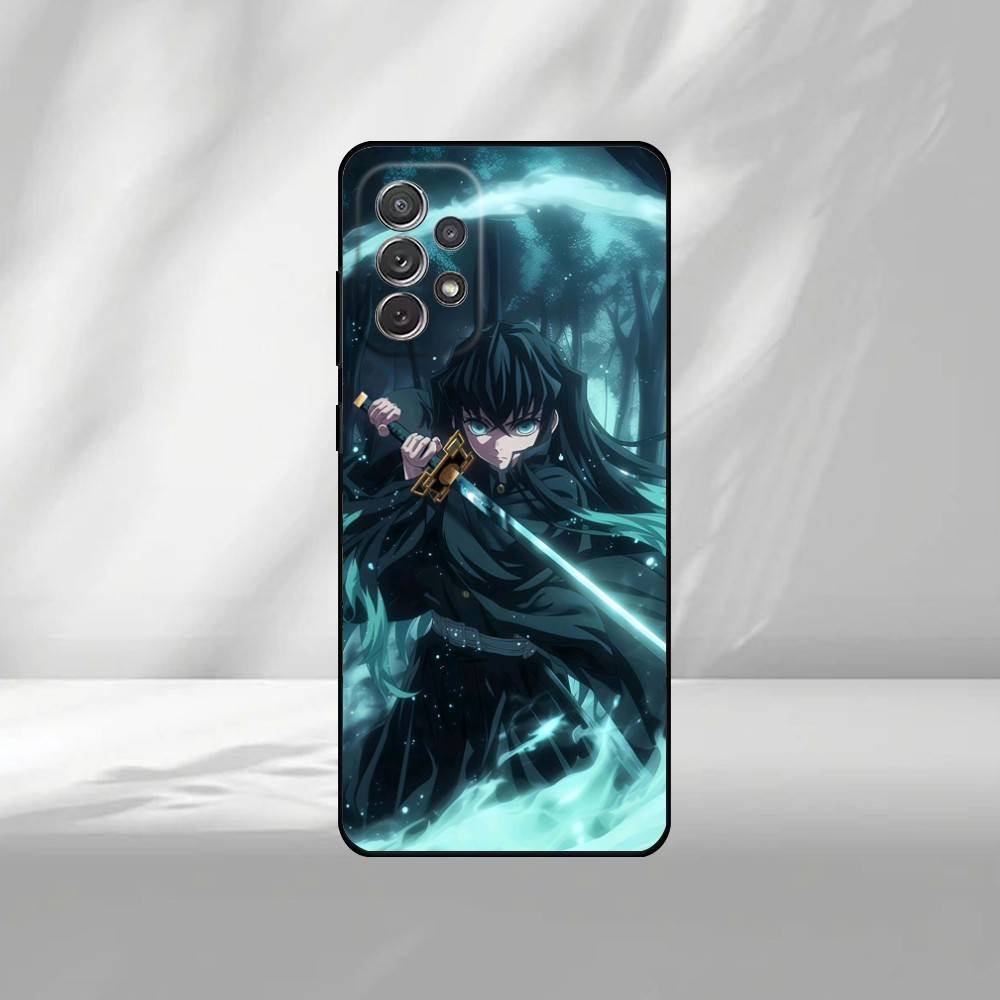 

T-Tokito muichiro Phone Case For Samsung S25,S24,S21,S22,S23,S30,Ultra,S20,Plus,Fe,Note,10,9,5G Black Cover Samsung S24