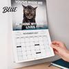 Office Wall Calendar 2027 Funny Calendar January Photos 2027 with Cat - December Monthly Planner