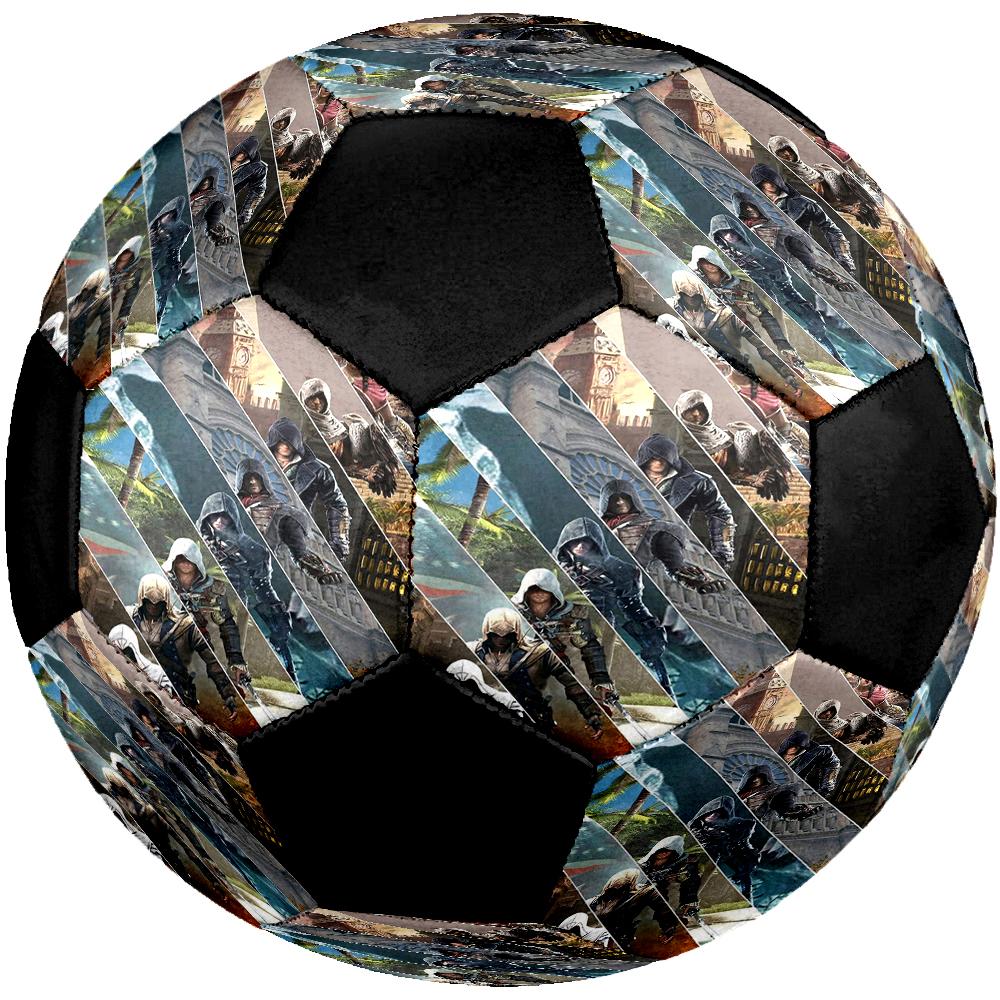 Assassin's Creed Theme Size 5 Soccer Ball, Suitable for Both Indoor and Outdoor Matches, a Gift Suitable for Everyone.