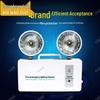 Dual-Head Rechargeable Fire Emergency Exit Light