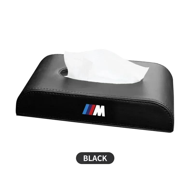 2025 Car For BMW Car Leather Tissue Box For BMW 13 5 Series F20 F21 F22 E87 E88 E90 E60 G30 E84 F10 F30 M X1 X3 X4 GT Auto Inter