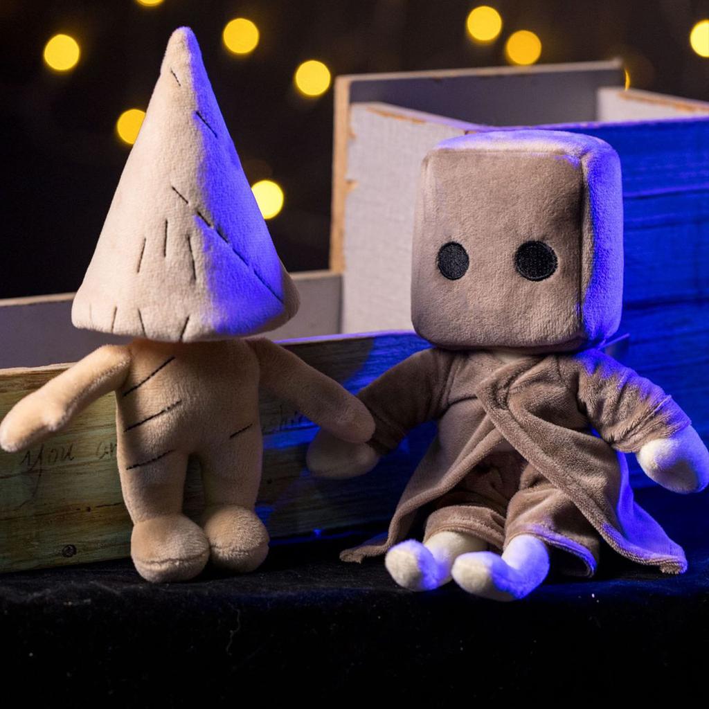 Little Nightmares 2 Game Peripheral Plush Toy Box Man, 30cm, Little Six Doll Box Man