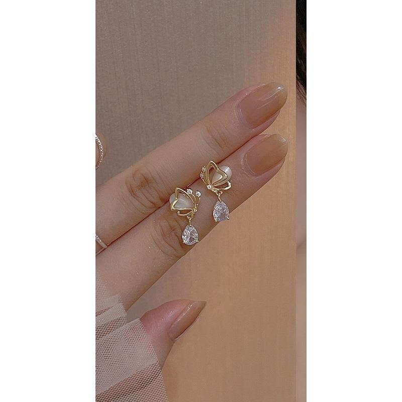 Quality 925 Silver Needle Earrings for Women, Elegant Long Fringed Ear Pendants, Retro Ear Ornaments