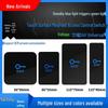 Touch Access Switch: Auto-Reset Narrow Door Open Button, 86-Type Surface Mount Panel
