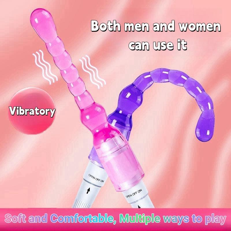 Anus Backyard Beads Anal Balls Long Anal Plug With Vibrating Prostata Massage Butt Plug Sex Toys for Women Men Adults Products