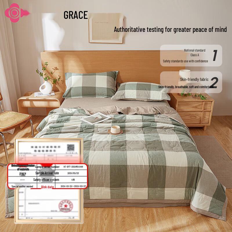 Jieliya 100% Xinjiang Cotton Summer Quilt