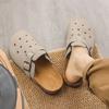 Fashion Beach Hole Slides Sabot Eva Rubber Men's Shoe Soft 2025 Fashion Trend Fun Casual Designer Luxury Clappers Adult Y2k Male Slipper