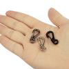 TEMLUM Carabiner, Small Mini Carabiner, Set of 10, Snap Hook,